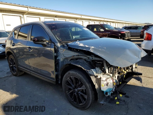 2021 Mazda CX-5 Touring with VIN JM3KFBCM5M0396053, listed as a Copart auction lot 83620274 with 50,463 mi miles and Salvage Title. Bid and sale history available at carsss.com. Image 4.