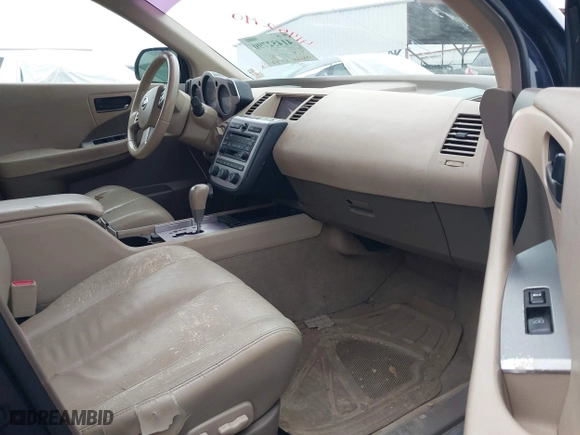 2005 Nissan Murano SL with VIN JN8AZ08T75W329683, listed as a IAAI auction lot 41452790 with 199,584 mi miles. Bid and sale history available at carsss.com. Image 5.