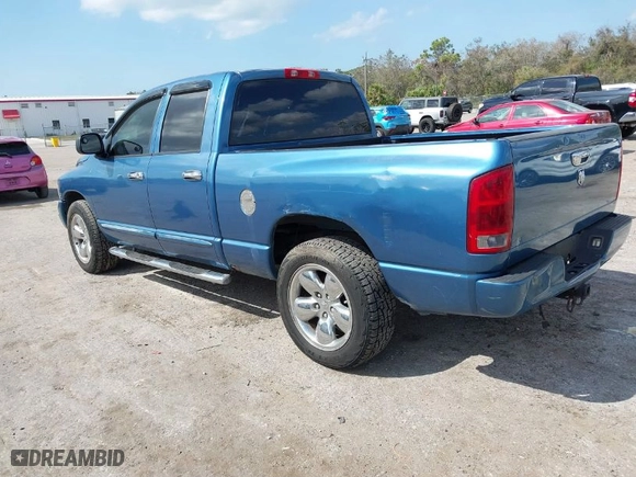 2005 Dodge Ram 1500 SLT with VIN 1D7HA18D95S210076, listed as a IAAI auction lot 41568383 with 239,634 mi miles. Bid and sale history available at carsss.com. Image 3.