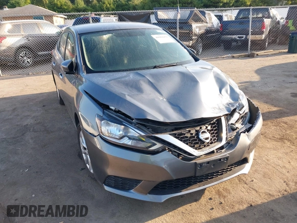 2017 Nissan Sentra S with VIN 3N1AB7AP1HY250807, listed as a IAAI auction lot 40084492 with 130,000 mi miles. Bid and sale history available at carsss.com. Image 1.