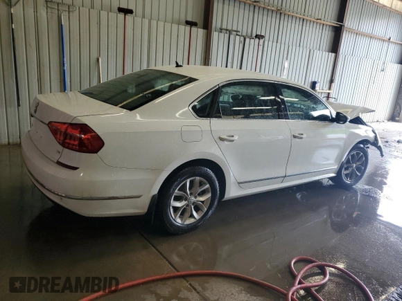 2016 Volkswagen Passat S with VIN 1VWAT7A34GC042612, listed as a Copart auction lot 57179225 with 66,014 mi miles and Salvage title. Bid and sale history available at DreamBid. Image 3.