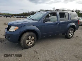 2008 Nissan Pathfinder SE with VIN 5N1AR18B38C621793, listed as a Copart auction lot 62580165 with 197,482 mi miles and Clean title. Bid and sale history available at DreamBid. Image 1.