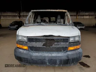 2021 Chevrolet Express Cargo with VIN 1GCWGBFP3M1187840, listed as a Copart auction lot 42579665 with Not provided miles and Non repairable. Bid and sale history available at DreamBid. Image 5.