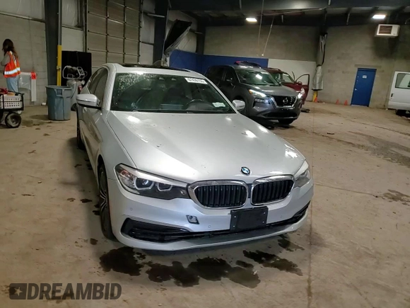 2019 BMW 5 Series 530i xDrive with VIN WBAJA7C50KWC77829, listed as a Copart auction lot 57496155 with Not provided miles and Salvage title. Bid and sale history available at DreamBid. Image 13.
