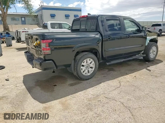 2022 Nissan Frontier SV with VIN 1N6ED1EK3NN603686, listed as a Copart auction lot 56250585 with 87,113 mi miles and Salvage title. Bid and sale history available at DreamBid. Image 14.