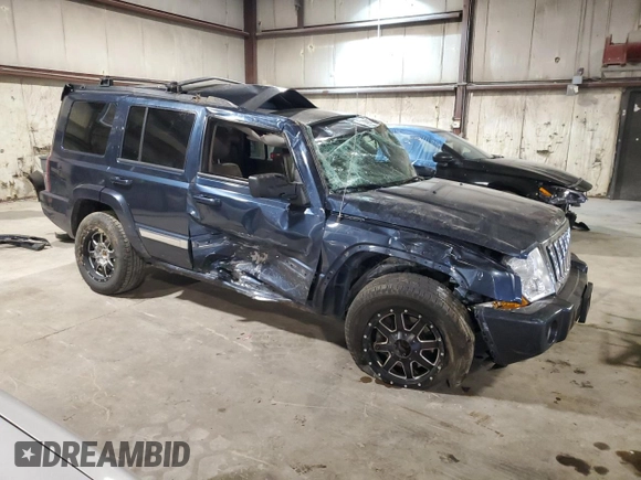 2010 Jeep Commander Sport with VIN 1J4RG4GT7AC113206, listed as a Copart auction lot 56103825 with 174,306 mi miles and Salvage title. Bid and sale history available at DreamBid. Image 4.