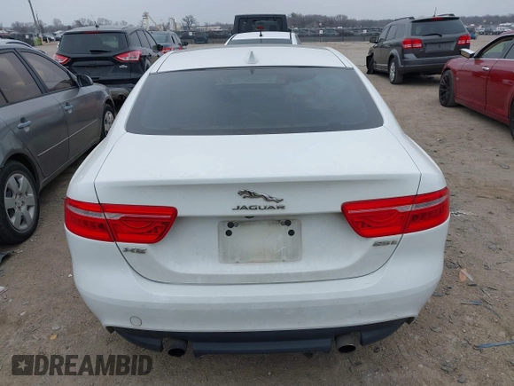 2018 Jaguar XE 25t Premium with VIN SAJAD4FXXJCP23943, listed as a IAAI auction lot 41470656 with 56,834 mi miles. Bid and sale history available at carsss.com. Image 16.