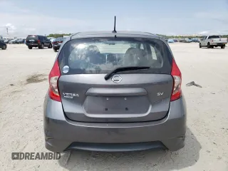 2017 Nissan Note SV with VIN 3N1CE2CP9HL362557, listed as a Copart auction lot 54840585 with 135,260 mi miles and Salvage Title. Bid and sale history available at DreamBid. Image 6.