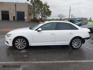 2018 Audi A4 Premium with VIN WAUKMAF47JA007663, listed as a IAAI auction lot 41732401 with 93,279 mi miles. Bid and sale history available at carsss.com. Image 15.