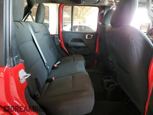 2020 Jeep Wrangler Unlimited Sahara Altitude с VIN 1C4HJXEN8LW268874, выставлен на аукционе Copart как лот 58557845 с пробегом 77 708 миль миль и Списание • Salvage title. История ставок и продаж доступна на DreamBid. Изображение 10.