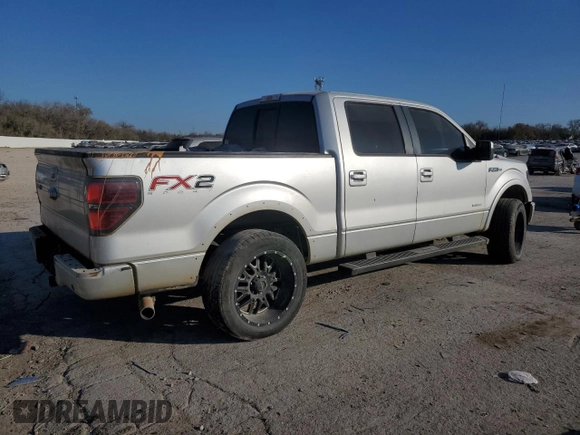 2012 Ford F-150 XL with VIN 1FTFW1CT6CFB93468, listed as a Copart auction lot 83653964 with 266,579 mi miles and Salvage Title. Bid and sale history available at carsss.com. Image 3.