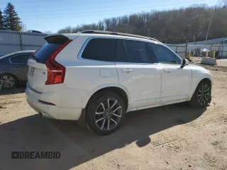 2018 Volvo XC90 Momentum with VIN YV4102XK7J1192002, listed as a Copart auction lot 41166324 with 49,524 mi miles. Bid and sale history available at carsss.com. Image 3.