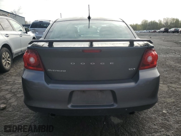 2014 Dodge Avenger SXT with VIN 1C3CDZCG1EN181798, listed as a Copart auction lot 52120655 with 156,472 mi miles and Salvage title. Bid and sale history available at DreamBid. Image 6.