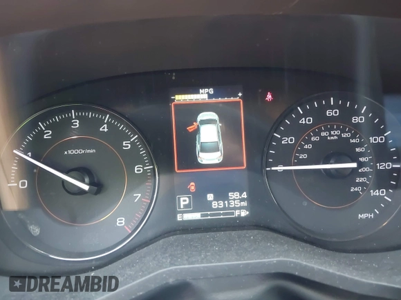 2019 Subaru Crosstrek Premium with VIN JF2GTAEC0KH357330, listed as a IAAI auction lot 42555101 with 83,135 mi miles and . Bid and sale history available at DreamBid. Image 7.