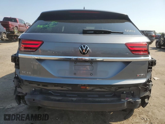 2020 Volkswagen Atlas SE with VIN 1V21E2CA0LC212260, listed as a Copart auction lot 63767415 with 139,042 mi miles and Salvage title. Bid and sale history available at DreamBid. Image 6.