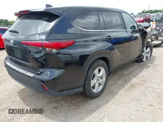 2023 Toyota Highlander L with VIN 5TDKDRAH2PS509679, listed as a IAAI auction lot 42512479 with 43,477 mi miles and . Bid and sale history available at DreamBid. Image 4.