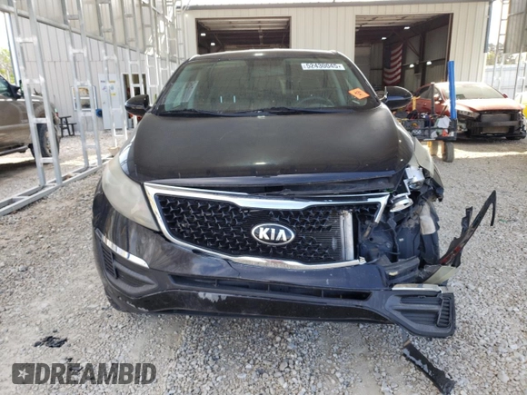 2016 Kia Sportage LX with VIN KNDPBCAC8G7826583, listed as a Copart auction lot 52430045 with 77,223 mi miles and Salvage Title. Bid and sale history available at carsss.com. Image 5.