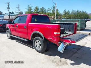 2004 Ford F-150 XLT with VIN 1FTRW14W04KC99493, listed as a IAAI auction lot 41858784 with 165,284 mi miles. Bid and sale history available at carsss.com. Image 3.