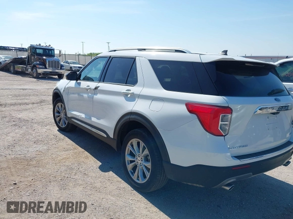 2023 Ford Explorer Limited with VIN 1FMSK8FH5PGB41786, listed as a IAAI auction lot 42725057 with 35,363 mi miles and . Bid and sale history available at DreamBid. Image 3.