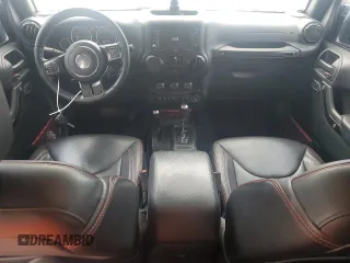2018 Jeep Wrangler Unlimited Rubicon Recon with VIN 1C4BJWFGXJL814198, listed as a Copart auction lot 59434645 with 43,931 mi miles and Salvage title. Bid and sale history available at DreamBid. Image 8.