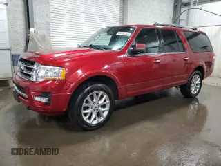 2017 Ford Expedition EL Limited with VIN 1FMJK2AT2HEA73867, listed as a Copart auction lot 48246235 with 138,462 mi miles and Salvage Title. Bid and sale history available at carsss.com. Image 1.