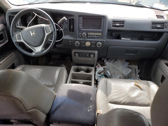 2011 Honda Ridgeline RTL with VIN 5FPYK1F55BB455122, listed as a Copart auction lot 48478305 with 233,972 mi miles and Salvage Title. Bid and sale history available at carsss.com. Image 8.