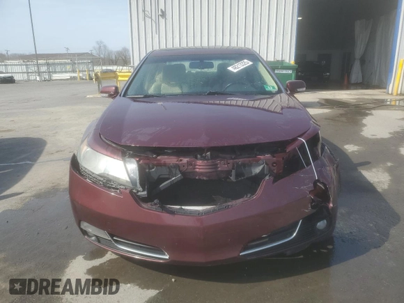 2012 Acura TL Tech Auto with VIN 19UUA8F52CA016636, listed as a Copart auction lot 48213325 with 228,869 mi miles and Salvage Title. Bid and sale history available at carsss.com. Image 5.