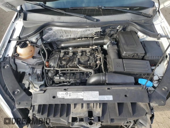 2012 Volkswagen Tiguan SE with VIN WVGAV7AX6CW555896, listed as a Copart auction lot 46454225 with 150,633 mi miles and Salvage Title. Bid and sale history available at DreamBid. Image 12.