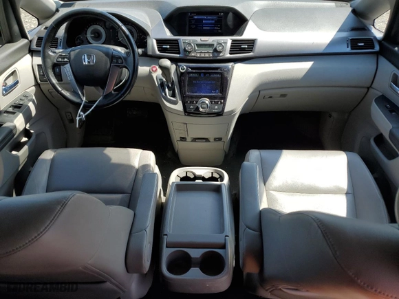 2014 Honda Odyssey EX-L with VIN 5FNRL5H63EB043907, listed as a Copart auction lot 50632695 with 143,486 mi miles and Salvage Title. Bid and sale history available at carsss.com. Image 8.