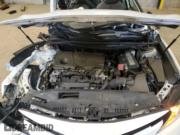 2020 Toyota Camry LE with VIN 4T1C11AK4LU998615, listed as a Copart auction lot 50336895 with 56,547 mi miles and Salvage Title. Bid and sale history available at DreamBid. Image 11.