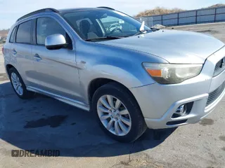 2011 Mitsubishi Outlander Sport SE with VIN JA4AR4AU1BZ004313, listed as a IAAI auction lot 41696226 with 168,831 mi miles. Bid and sale history available at carsss.com. Image 1.