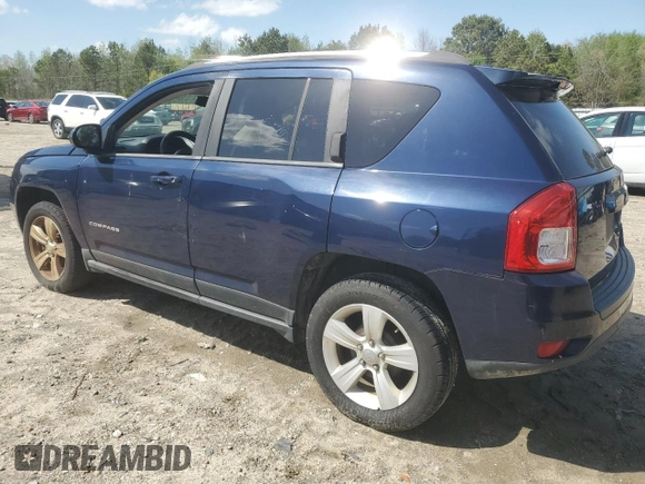 2012 Jeep Compass Sport with VIN 1C4NJCBB3CD605789, listed as a Copart auction lot 52321565 with 109,055 mi miles and Clean Title. Bid and sale history available at carsss.com. Image 2.