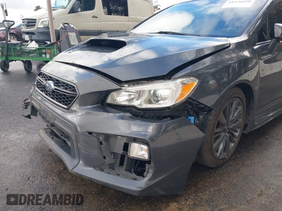 2021 Subaru WRX with VIN JF1VA1A69M9808396, listed as a IAAI auction lot 41576020 with 105,046 mi miles. Bid and sale history available at carsss.com. Image 6.