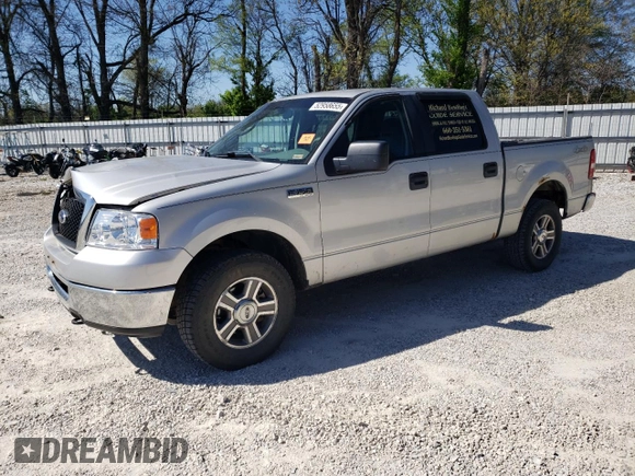 2008 Ford F-150 XL with VIN 1FTRW14W28KB17623, listed as a Copart auction lot 52958655 with 267,463 mi miles and Salvage title. Bid and sale history available at DreamBid. Image 1.