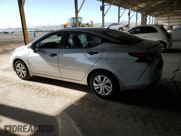 2021 Nissan Versa S with VIN 3N1CN8DV5ML859535, listed as a Copart auction lot 61468315 with 54,007 mi miles and Salvage title. Bid and sale history available at DreamBid. Image 2.