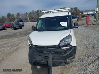 2019 Ram ProMaster City Cargo Van Tradesman with VIN ZFBHRFAB3K6M07499, listed as a IAAI auction lot 41476572 with 14,145 mi miles. Bid and sale history available at carsss.com. Image 12.