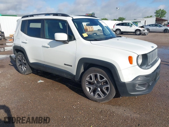 2018 Jeep Renegade Altitude with VIN ZACCJABB8JPG86847, listed as a IAAI auction lot 42341355 with 112,541 mi miles and . Bid and sale history available at DreamBid. Image 1.