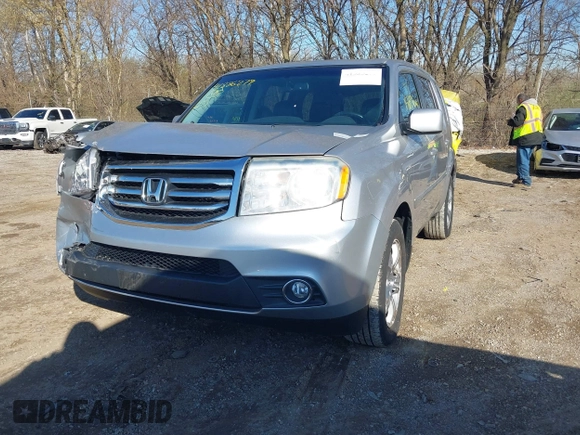 2012 Honda Pilot EX-L with VIN 5FNYF4H52CB029322, listed as a IAAI auction lot 41886279 with 156,436 mi miles and . Bid and sale history available at DreamBid. Image 17.