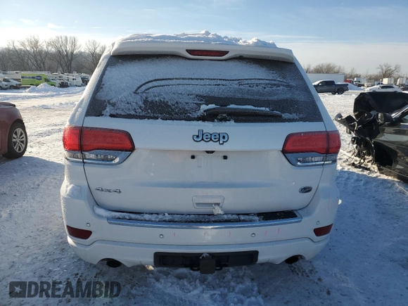 2018 Jeep Grand Cherokee High Altitude with VIN 1C4RJFCTXJC107778, listed as a Copart auction lot 41570485 with 91,488 mi miles and Salvage Title. Bid and sale history available at carsss.com. Image 6.