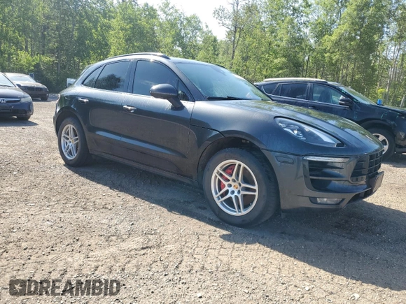 2018 Porsche Macan GTS with VIN WP1AG2A51JLB60652, listed as a Copart auction lot 62064955 with 218,292 mi miles and Clean title. Bid and sale history available at DreamBid. Image 4.