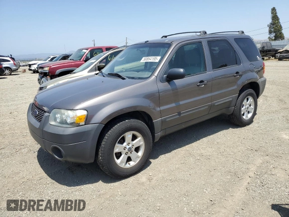 2006 Ford Escape XLT with VIN 1FMYU03166KA03859, listed as a Copart auction lot 58864195 with 151,998 mi miles and Clean title. Bid and sale history available at DreamBid. Image 1.