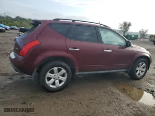 2006 Nissan Murano SE with VIN JN8AZ08W76W506017, listed as a Copart auction lot 74061774 with 138,776 mi miles and Salvage Title. Bid and sale history available at carsss.com. Image 3.