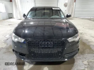 2014 Audi A6 Premium Plus with VIN WAUGFAFC5EN030039, listed as a Copart auction lot 53265225 with 106,784 mi miles and Salvage title. Bid and sale history available at DreamBid. Image 5.
