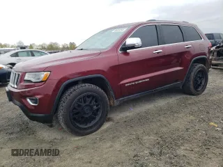 2016 Jeep Grand Cherokee Limited with VIN 1C4RJFBM5GC381795, listed as a Copart auction lot 48335154 with 182,854 mi miles and . Bid and sale history available at DreamBid. Image 1.