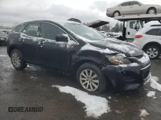 2012 Mazda CX-7 i SV with VIN JM3ER2AM2C0410688, listed as a Copart auction lot 41539605 with 183,808 mi miles and Salvage Title. Bid and sale history available at carsss.com. Image 4.