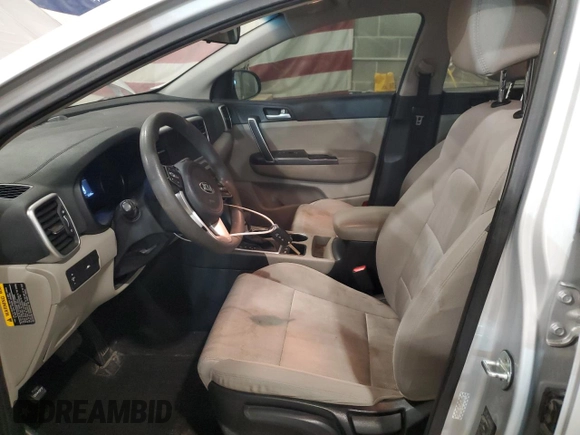 2020 Kia Sportage LX with VIN KNDPMCAC5L7800852, listed as a Copart auction lot 42690505 with 121,398 mi miles and Clean Title. Bid and sale history available at carsss.com. Image 7.