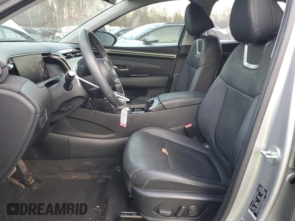 2022 Hyundai Tucson SEL with VIN 5NMJC3AEXNH088778, listed as a Copart auction lot 42343075 with 23,461 mi miles and Salvage Title. Bid and sale history available at DreamBid. Image 7.