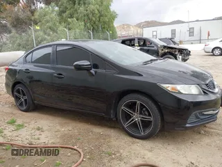 2015 Honda Civic Sedan LX with VIN 19XFB2E5XFE048514, listed as a IAAI auction lot 42067515 with 174,395 mi miles. Bid and sale history available at carsss.com. Image 13.