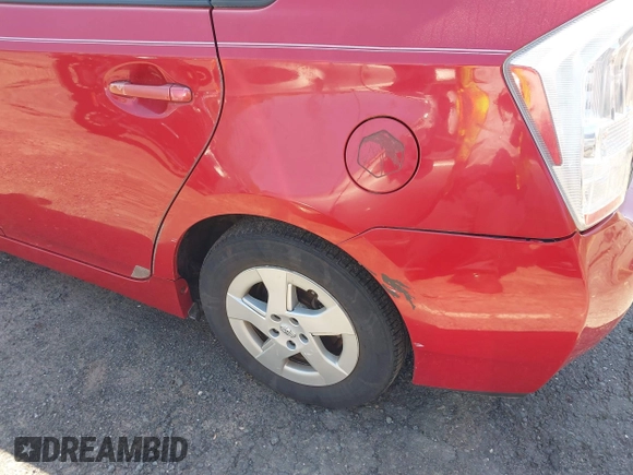 2010 Toyota Prius II with VIN JTDKN3DU9A0200417, listed as a IAAI auction lot 42250790 with 147,470 mi miles and . Bid and sale history available at DreamBid. Image 13.