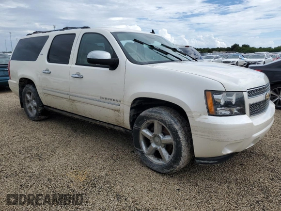 2011 Chevrolet Suburban LTZ with VIN 1GNSKKE37BR399562, listed as a Copart auction lot 74107664 with 0 mi miles and Non Repairable. Bid and sale history available at carsss.com. Image 4.